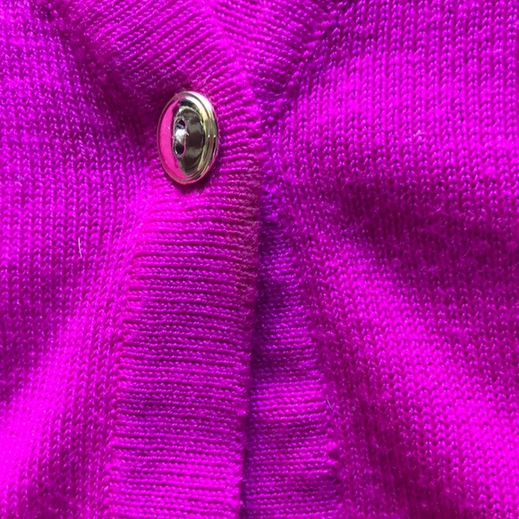 Fuchsia cardigan - Picture 3 of 5